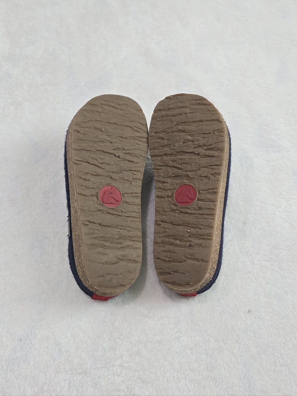 Women's Haflinger Grizzly Couricini Slippers Heart Clogs Wool Shoes Size 8 Flats - Picture 8 of 9